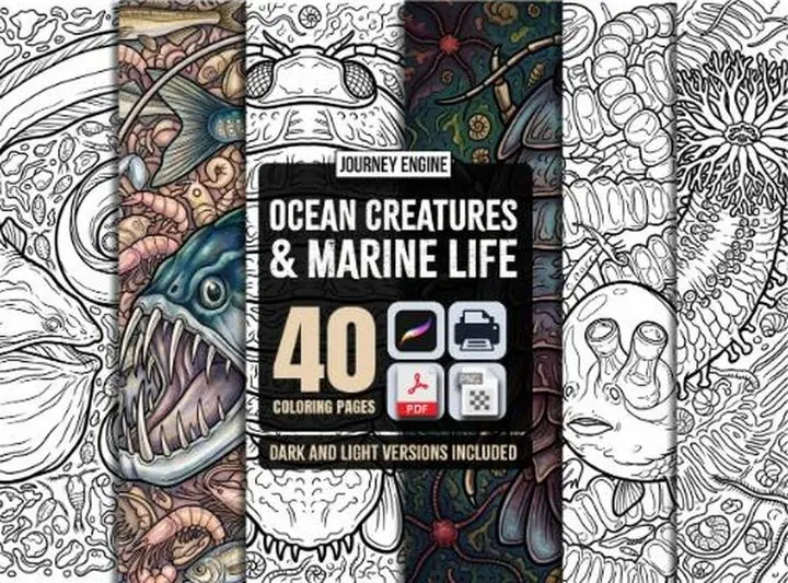 Ocean Creatures & Marine Life
