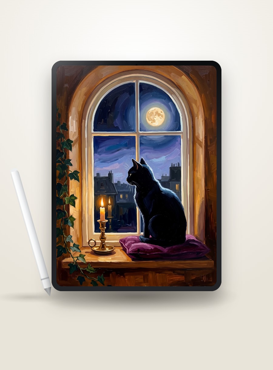 Decorative Cats custom paint by numbers, made by request