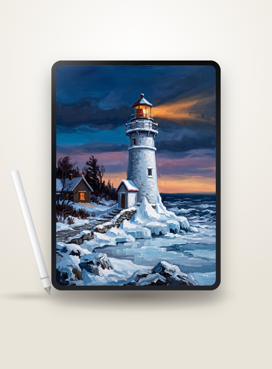 Lighthouses of the World custom paint by numbers, made by request