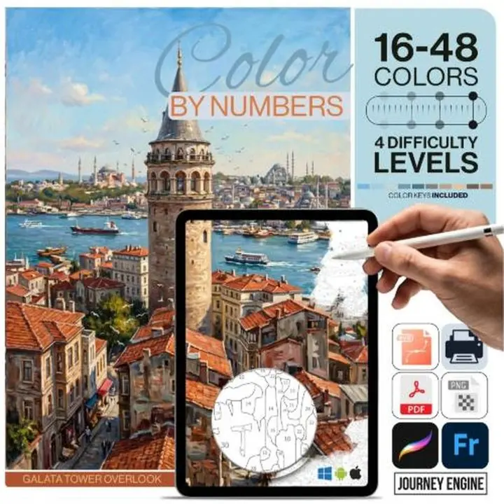 Galata Tower Overlook, Istanbul